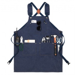 Work Apron, Canvas Apron, Adjustable Weight, Tool Aprons with Multiple Pockets